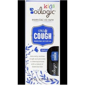 Oilogic .3 oz. Kids Cold and Cough Essential Oil Roll-On Paack of 2